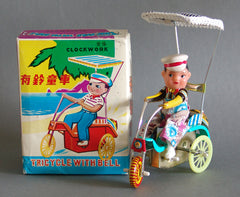 Early China Tricycle With Bell