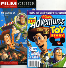 Toy Story Film Guide and Disneys Adventures Magazines