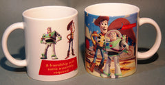 Ceramic Toy Story Buzz And Woody Coffee Mug